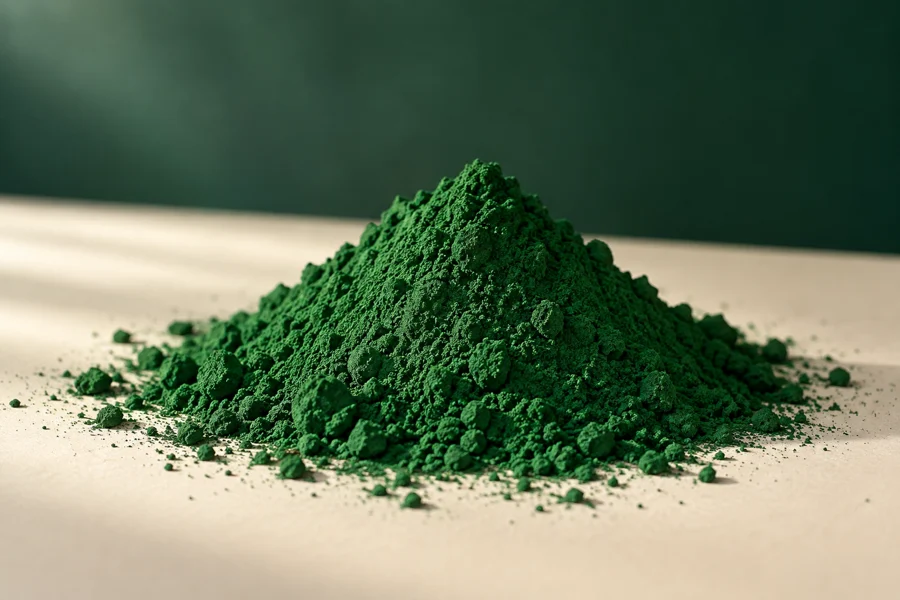 Illustrative chromium oxide product photograph