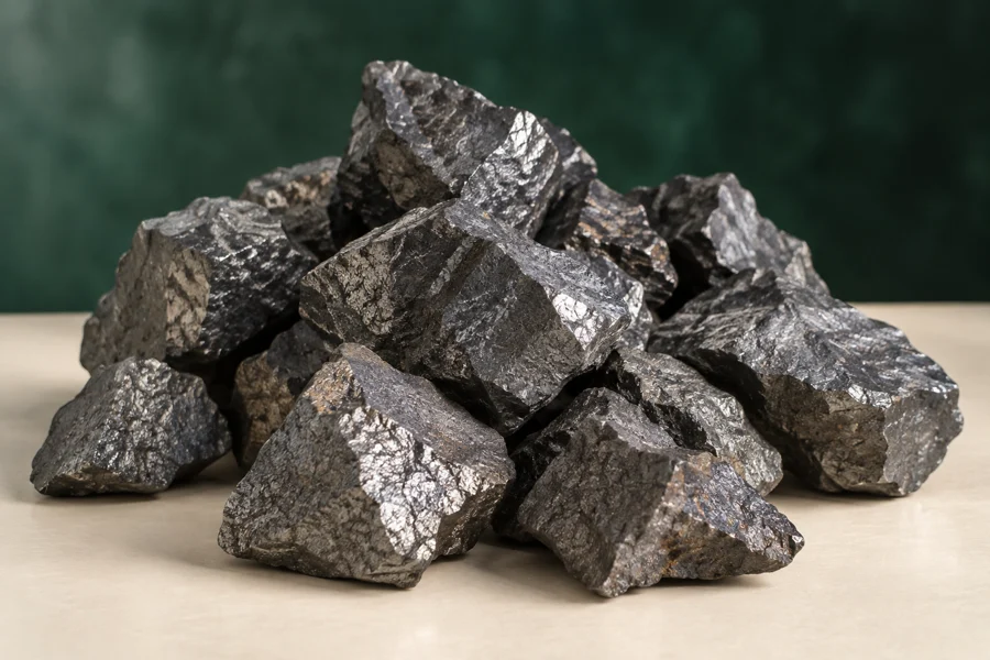 Illustrative ferrochrome product photograph