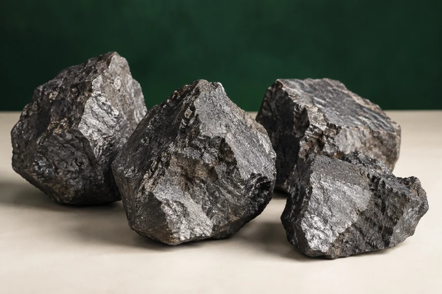 Illustrative ferromanganese product photograph