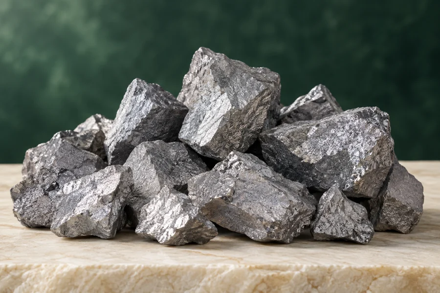 Illustrative ferrosilicon product photograph