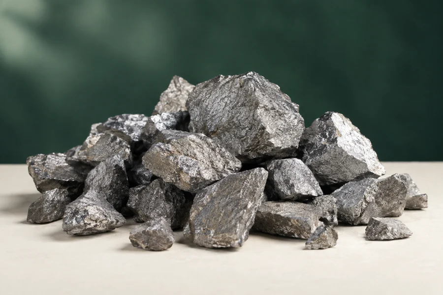 Illustrative ferrotitanium product photograph