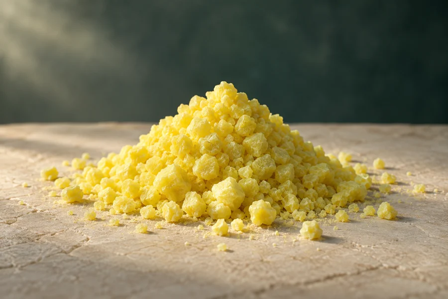 Illustrative sulphur product photograph