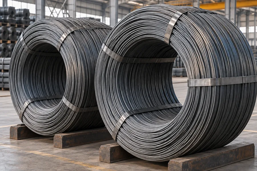 Illustrative wire rod product photograph