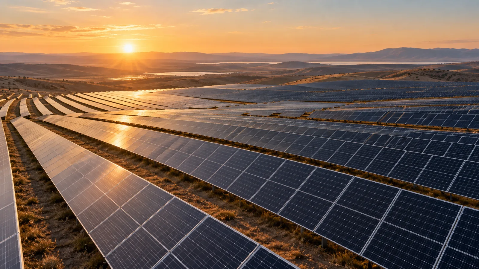 Illustrative solar panel project